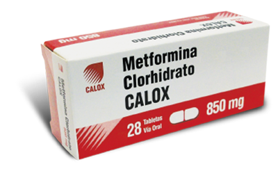 METFORMINA CALOX Tabletas